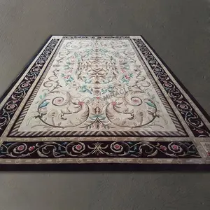 Vintage Persian Carpet Moroccan Style Simple Bedroom Living Room Bedside Area Rugs Large Custom Rug Carpet