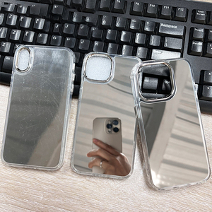 <span class=keywords><strong>Custodia</strong></span> per <span class=keywords><strong>iPhone</strong></span> 17 <span class=keywords><strong>Pro</strong></span> a Specchio Argentato, Cover <span class=keywords><strong>Trasparente</strong></span> con Specchio Carino per <span class=keywords><strong>iPhone</strong></span> <span class=keywords><strong>11</strong></span> 12 13 14 15 16 <span class=keywords><strong>Pro</strong></span> Max - Product Image 2