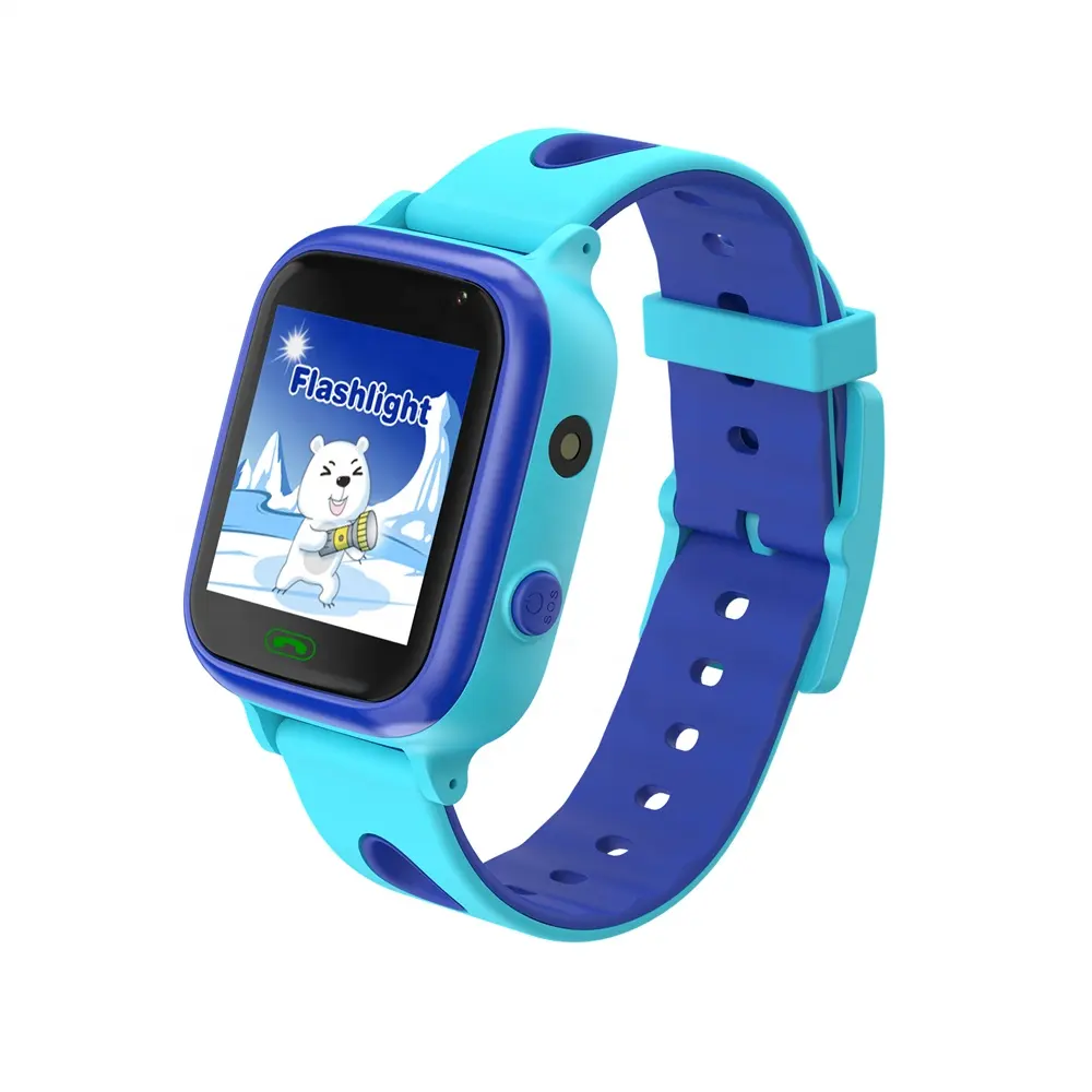 Reloj inteligente para niños SIN GPS LBS Ubicación Reloj seguro para niños Rastreador de actividad Tarjeta SOS para Android e IOS mejor reloj