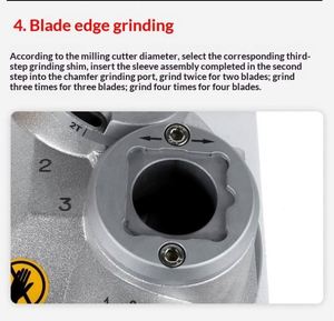 Afiladora Eléctrica Portátil ANDUUK para Fresas <span class=keywords><strong>de</strong></span> Carburo, Máquina Universal para Afilar Brocas - Product Image 2