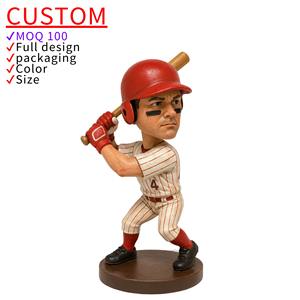 Tùy Chỉnh Nhựa Thủ Công Bobblehead Vận động Viên Mặt Tùy Chỉnh Loạt Thể Thao Bức Tượng Anime Chủ Đề Cho Trang Trí Nội Thất Sơn Mô Hình - Product Image 1