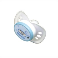 Termometer Dot Bayi Digital Lcd Silikon Medis Mulut Perawatan Keamanan Kualitas Tinggi