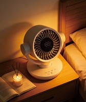 Ventilateur de circulation d'air pour toute la pièce, ventilateur de bureau silencieux, écran tactile, télécommande, affichage numérique, ventilateur de circulation de bureau