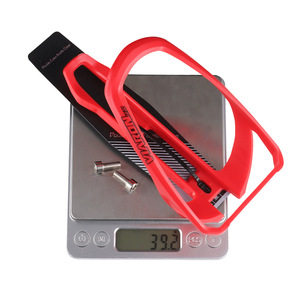 Porte-bidon de vélo Viron rouge, léger, en matériau PC, accessoire pour vélo de route - Product Image 2