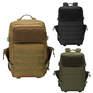 Sac à dos d'expédition professionnel 45L-Polyester résistant aux intempéries 900D avec support ergonomique et boucles d'équipement, sac multi-terrain - Product Image 1