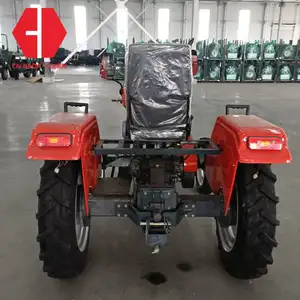 Mototractor de cuatro ruedas para granja, Unidad de correa micro trator 4x2 15hp, mini tractor de granja diésel 2wd al mejor precio, 15 hp
