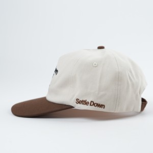 Casquettes Snapback non structurées 5 panneaux de haute qualité, logo brodé personnalisé, 100% coton - Product Image 4