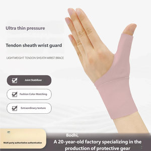 Attelle de pouce élastique respirante pour le soulagement des douleurs de la main et du poignet, idéale pour le sport et l'usage quotidien - Product Image 4