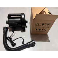 Pompe à air électrique haute pression 1200W, gonfleur et dégonfleur rapide pour tapis de gymnastique gonflable, pont flottant