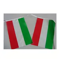 Tela de poliéster de varios tamaños, banderines, bandera nacional, venta al por mayor, novedad