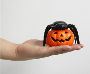 Vela LED de Halloween con diseño de araña y <span class=keywords><strong>calabaza</strong></span>, decoración para fiestas de Halloween, vela de terror para crear ambiente - Product Image 2