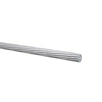 Fil d'aluminium nu AAC AAAC rond à plusieurs brins pour lignes électriques aériennes Réseaux de transmission électrique 10 à 500 mm2