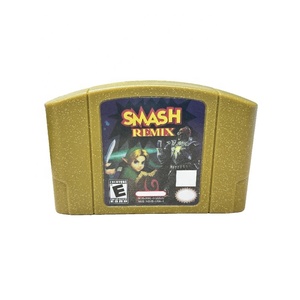 Cartouche de jeu rétro pour Nintendo 64 Consoles de jeu USA NTSC Version anglaise pour <span class=keywords><strong>SMASH</strong></span> REMIX1.1.1 N64 <span class=keywords><strong>Carte</strong></span> de jeux vidéo - Product Image 1
