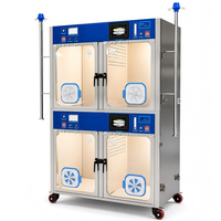 Cage de Récupération Professionnelle pour Animaux XY ACICU II avec Contrôle de la Gamme d'Oxygène, Chauffage PTC et Portes Transparentes