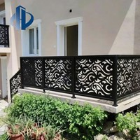 Panneaux en aluminium découpés au laser pour extérieur, clôtures décoratives en métal, garde-corps de balcon – Fournisseur direct usine