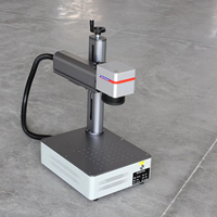 Portable 3d 20w 30w 50w Jpt Raycus Mopa M7 graveur rotatif Fiber Laser gravure Machine de marquage pour pistolets bijoux