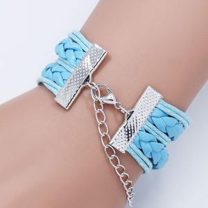 Bracelet multicouche tissé à la main pour hommes et femmes, <span class=keywords><strong>Yin</strong></span> <span class=keywords><strong>Yang</strong></span> Tai Chi, éléments chinois, bracelets à breloques à la mode, choix populaire - Product Image 3