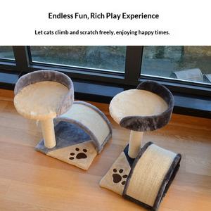 Arbre à chat en forme d'<span class=keywords><strong>arche</strong></span>, durable et écologique, avec griffoir en sisal, pour petits chats - Vente en gros usine - Product Image 2