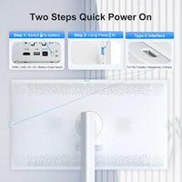 Tablette de 32 pouces sur roulettes Télévision portable TV portable d'extérieur avec support Écran interactif LCD Téléviseur mobile Smart Tv