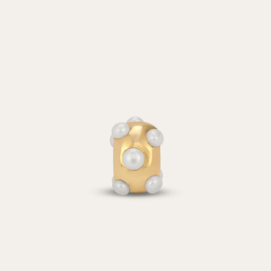LOZRUNVE Accessori di Gioielleria Fine, Ciondolo Charm con Perla in Argento Sterling 925 per Creazione di Gioielli Fai-da-Te - Product Image 1