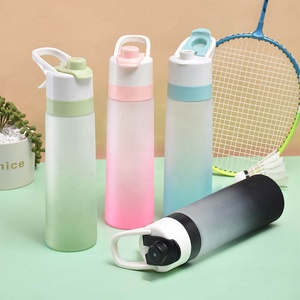 Bouteille d'eau colorée avec couvercle rebondissant tasse givrée de rappel d'échelle de temps avec thermos pour l'extérieur verres avec logo personnalisé de vente chaude - Product Image 3