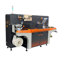Máquina troqueladora y cortadora de etiquetas industriales, plotter digital de cuchillas, herramienta automática de corte, medición de presión, posicionamiento CCD