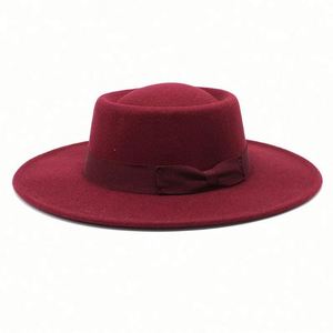 Sombrero de Fieltro de Lana Sintética de Buena Calidad y Económico, Unisex, Personalizado 2021, Sombreros para Mujer, Sombreros Fedora Boraslino para Hombre - Product Image 2