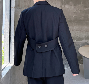 <span class=keywords><strong>Traje</strong></span> Casual de Primavera de Alta Gama para Mujer, Estilo <span class=keywords><strong>Novio</strong></span>, Diseño de Cuello Cruzado, <span class=keywords><strong>Traje</strong></span> para Mujer Minoritaria, Superventas - Product Image 6