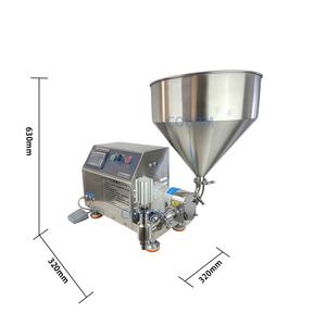 단일 노즐 고점도 블루 베리 잼 얇은 시럽 크림 크랩 노 코코넛 마요네즈 치즈 로터 펌프 크림 충전 기계 - Product Image 6