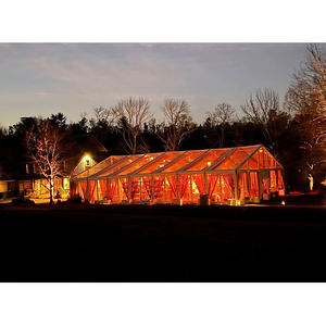 เต็นท์งานเลี้ยงขนาดใหญ่ โครงสร้างอลูมิเนียมอัลลอยด์ ผ้าคลุม PVC ใส เหมาะสำหรับงานแต่งงาน งานแสดงสินค้า งานเทศกาล และกิจกรรมต่างๆ - Product Image 1