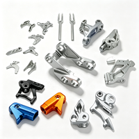 Services de fabrication CNC sur mesure pour composants de VTT en acier inoxydable, acier au carbone, alliage d'aluminium, pièces de haute précision