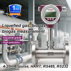 OEM DN25 DN15 DN300 Bride Oxygène Azote Biogaz air Hydrogène Sortie Impulsion Numérique Débitmètre Massique Thermique - Product Image 5