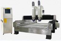 Fabricant SD-1825CL-2D machine de gravure sur pierre de routeur CNC à 2 têtes 1800*2500mm