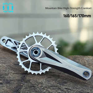 Pédalier de VTT SeeMore DUB29 Spindle <span class=keywords><strong>Enduro</strong></span> DH XC AM Tout-terrain GXP en aluminium à fixation directe avec plateaux - Product Image 6