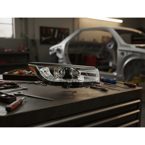 Ensemble de phares avant droit Toyota Highlander 17+ 12V halogène xénon pièce de rechange pour réparation neuf OEM - Product Image 1