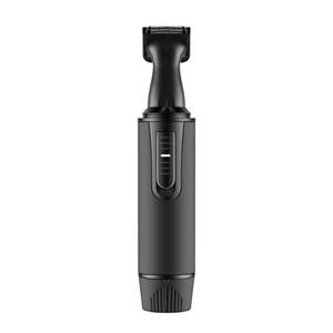 Épilateur et rasoir électrique rechargeable 3-en-1 pour homme, tondeuse à poils de nez, pour usage corporel et domestique, étanche IPX7 pour hôtels et camping-cars - Product Image 4