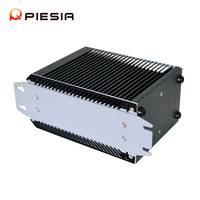 Fanless Mini PC Din Rail Intel Core Ultra 5 125U 125H Ultra 7 155H 13th 12th Gen Core I7 I5 2LAN 5COM Embedded Industrial PC