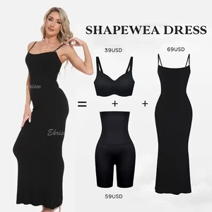 2023 Shaper <strong>Dress</strong> Built in <strong>Shapewear</strong> Bra 8 in 1 Panties Slimming Underwear Body Shaper Butt Enhancer Sexy Tummy Control Panties - Product Image 6