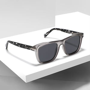 2025 nouvelle Boutique TR90 acétate cadre lunettes de soleil unisexe carré polarisé lunettes de soleil mode personnalisé logo lunettes de soleil - Product Image 3