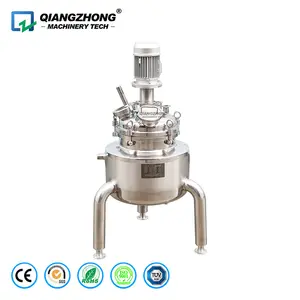 50L 100L Customized powder-liquid Magnetic bottom mixer suspension vaccine stainless steel Mixing Tank