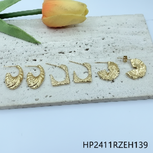 Set di gioielli alla moda 3 paia Per carta Per uso quotidiano o pacchetto Value Party - Product Image 1