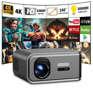 600 ANSI Lumen 4K proiettore Cinema AI Focus WiFi portatile LCD Video proiettore LED HD 1080 proyector android