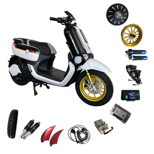 Repuestos para Scooters y Motocicletas Eléctricas Yuehao, Batería de Plomo-ácido/Litio de 12 Pulgadas, 2000W-3000W, 72V, Compatible con <span class=keywords><strong>Yamaha</strong></span> - Product Image 1