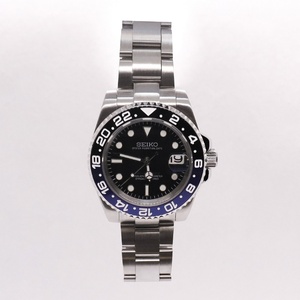 Montre-bracelet Seiko, marques de premier choix, bracelet en acier inoxydable, épaisseur du boîtier de 12 mm, montres mécaniques automatiques - Product Image 1