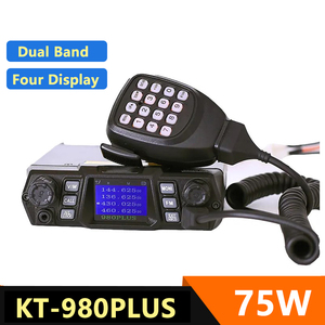 KT-980 Plus 75w/55w appel radio universel double bande longue portée talkie-walkie 50km talkie-walkie longue portée 55 Km - Product Image 2