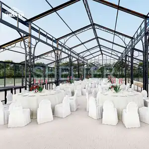Luxury Modern Glass Tent Clear Roof Party Event Tent Orangerie Wedding Marquee Tent