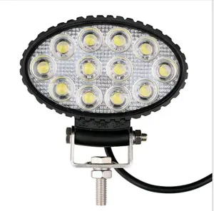 Wholesale waterproof oval roof 6.5 inch 36W agricultural trailer traction auxiliary lighting