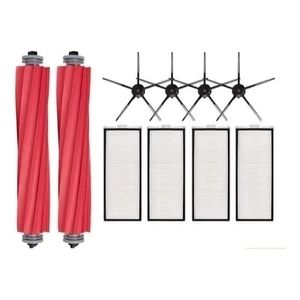 Lot de 10 accessoires pour aspirateur robot Robo Rock <span class=keywords><strong>Q7</strong></span> <span class=keywords><strong>Max</strong></span> <span class=keywords><strong>Q7</strong></span> <span class=keywords><strong>Max</strong></span> <span class=keywords><strong>Plus</strong></span>, kit de remplacement de brosses latérales, filtres et serpillères - Product Image 1