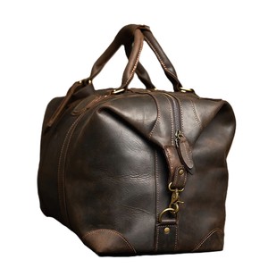 Bolsas de Viaje de Cuero para Hombre, Ligeras, Gran Capacidad, Elegantes, para Viajes de Negocios, Bolsa de Viaje - Product Image 2