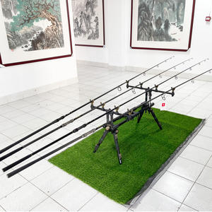 Vaina de varilla retráctil <span class=keywords><strong>4</strong></span> en 1 vaina de varilla de carpa telescópica de aluminio ajustable - Product Image 5